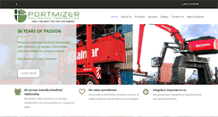 Desktop Screenshot of portmizer.com