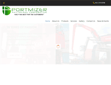 Tablet Screenshot of portmizer.com